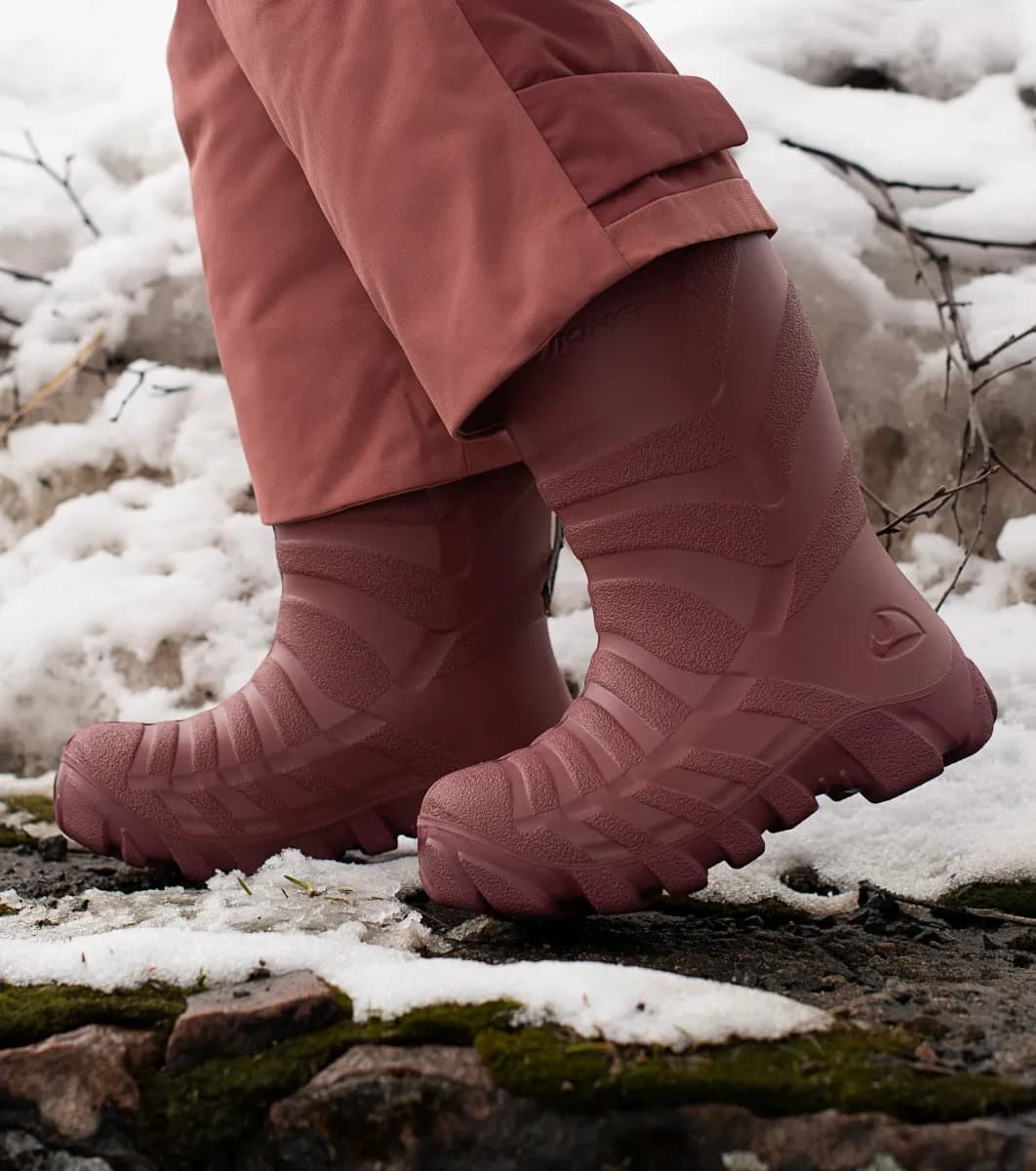 Viking Ultra Fodrade Gummistövlar, Rosa/Ljusrosa, 32 - Bäst i test