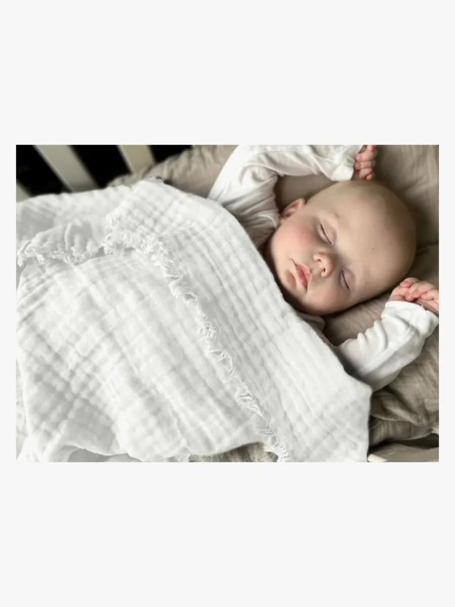 Vinter &  Bloom Feather Muslinfilt EKO, Bright White