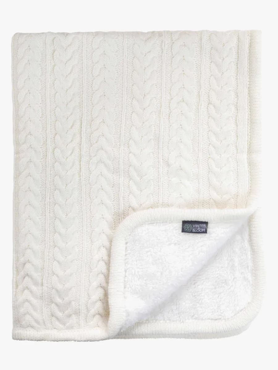 Vinter &  Bloom Filt Cuddly, Ivory