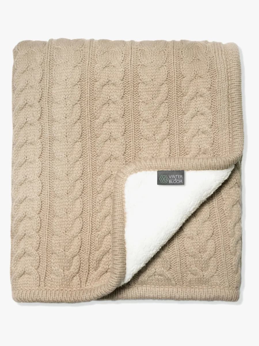 Vinter &  Bloom Filt Cuddly, Sand Beige