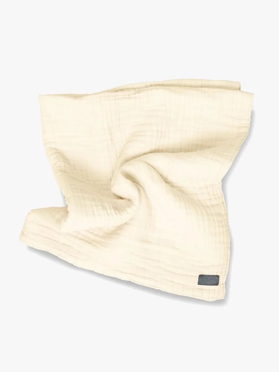 Vinter &  Bloom Layered Muslinfilt, Pearl White