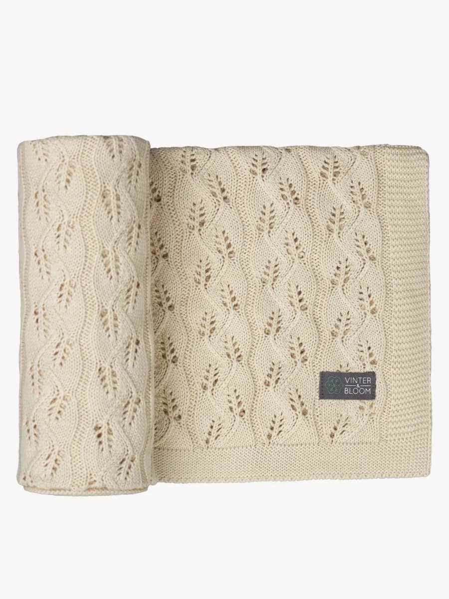 Vinter &  Bloom Moment Filt EKO, Linen Beige