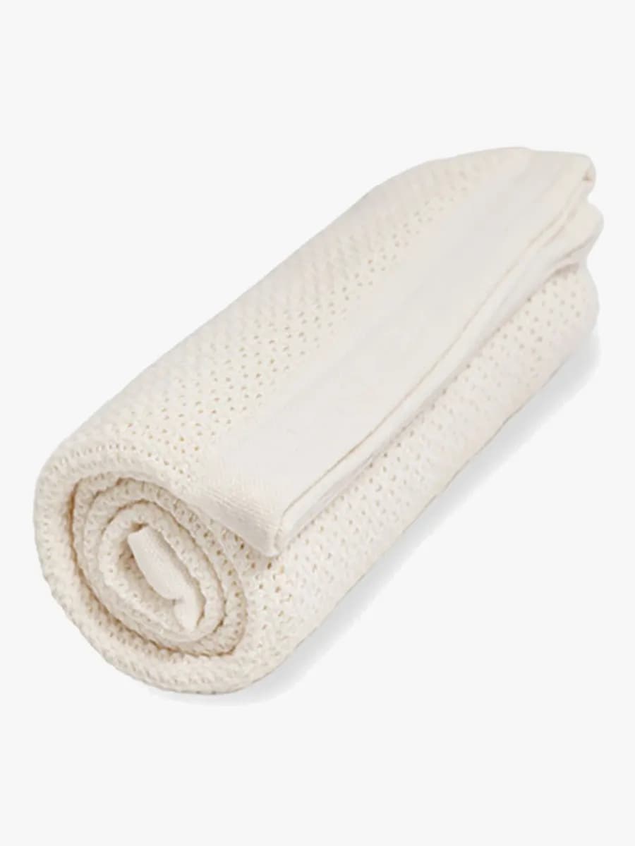 Vinter &  Bloom Soft Grid Gallerfilt, Pearl White