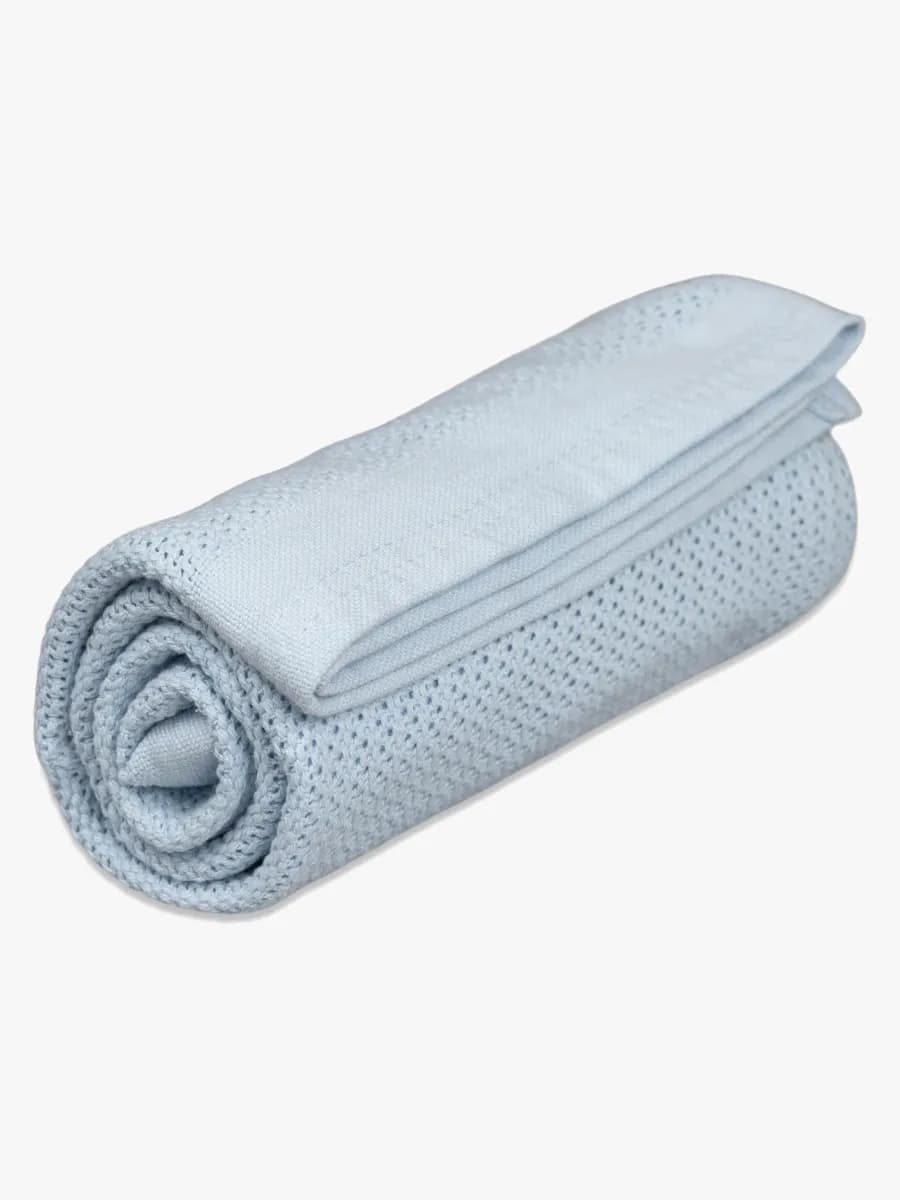 Vinter & Bloom Soft Grid Eko Gallerfilt (True Blue)