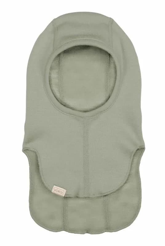 Voksi balaclava ull stl 45, misty green