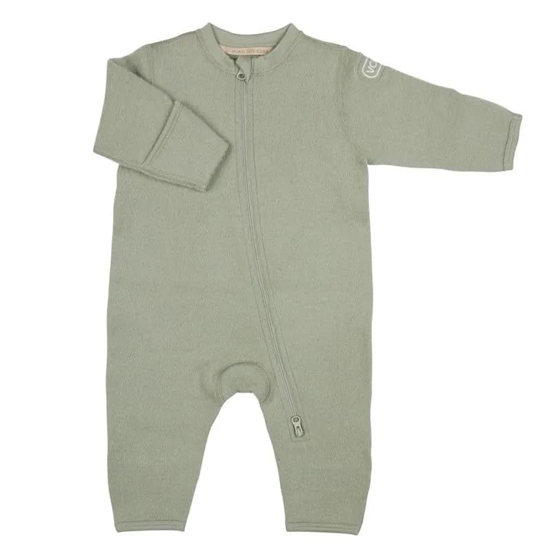 Voksi overall ull stl 62-68, misty green