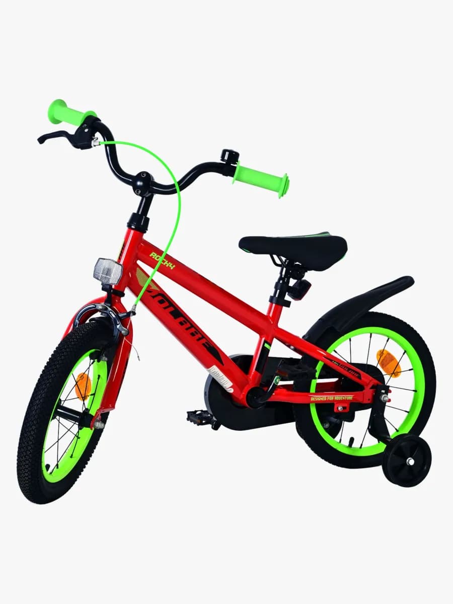 Volare Rocky Cykel 14 Tum, Röd