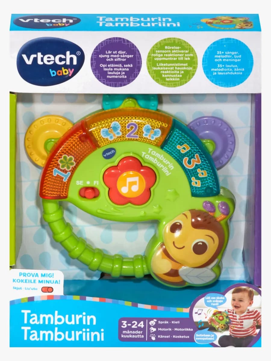Vtech Baby Tamburin med Ljud &  Ljus