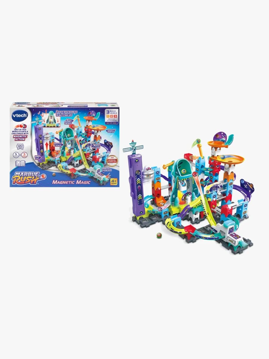Vtech Marble Rush Space Magnetic XL300E Kulbana 120 Delar