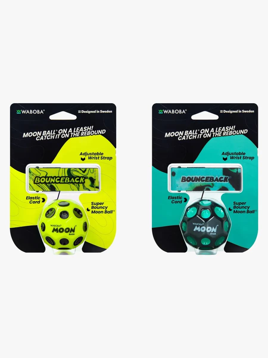 Waboba Bounceback Studsboll 1-Pack Blandad