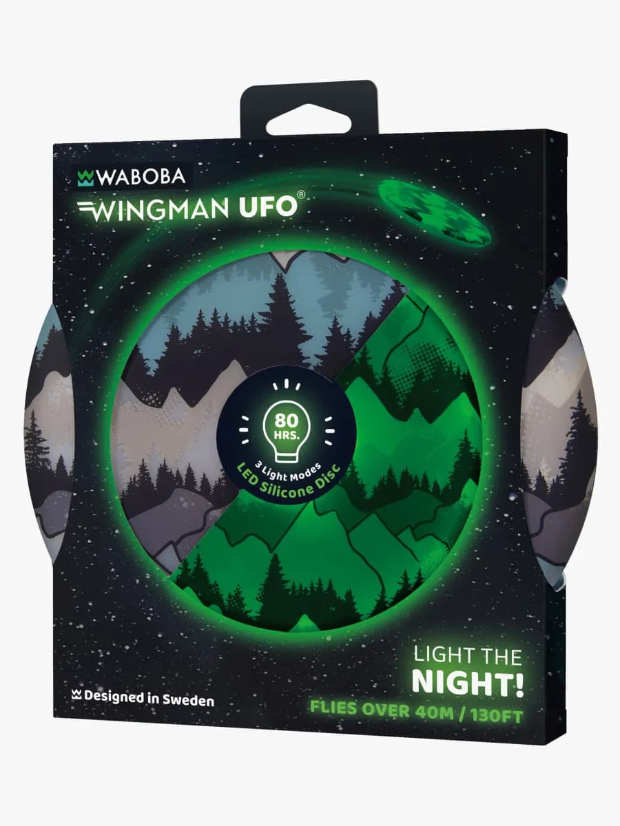 Waboba Wingman UFO Frisbee med LED-ljus Blandad