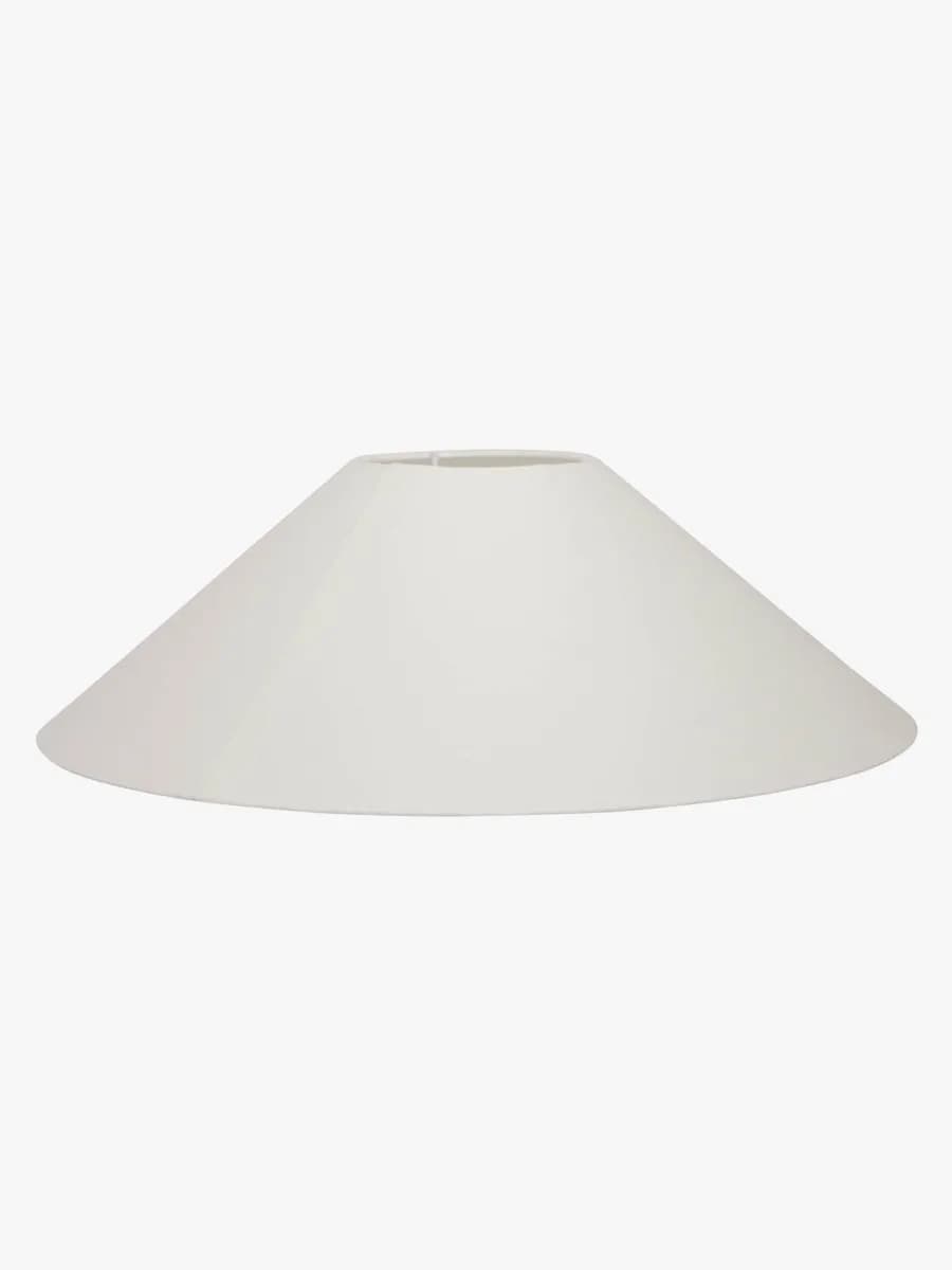 Watt& Veke Basic Flack Lampskärm 36, Vit