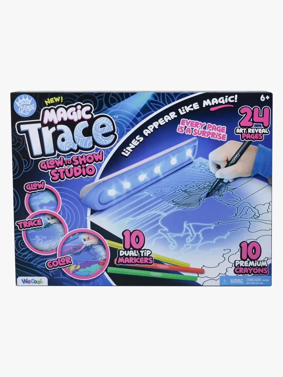 WeCool Magic Trace Målarset Glow to Show Studio