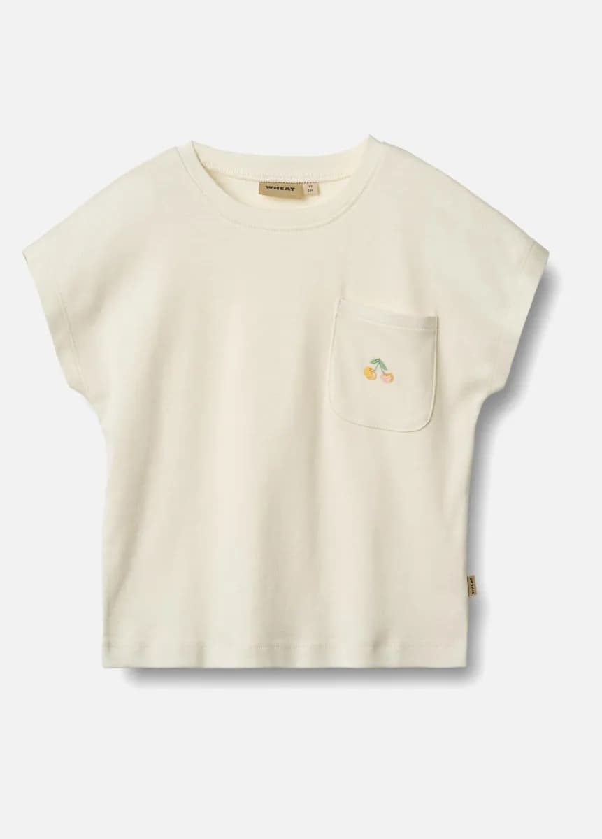 Wheat Signe T-shirt, Ivory, 104