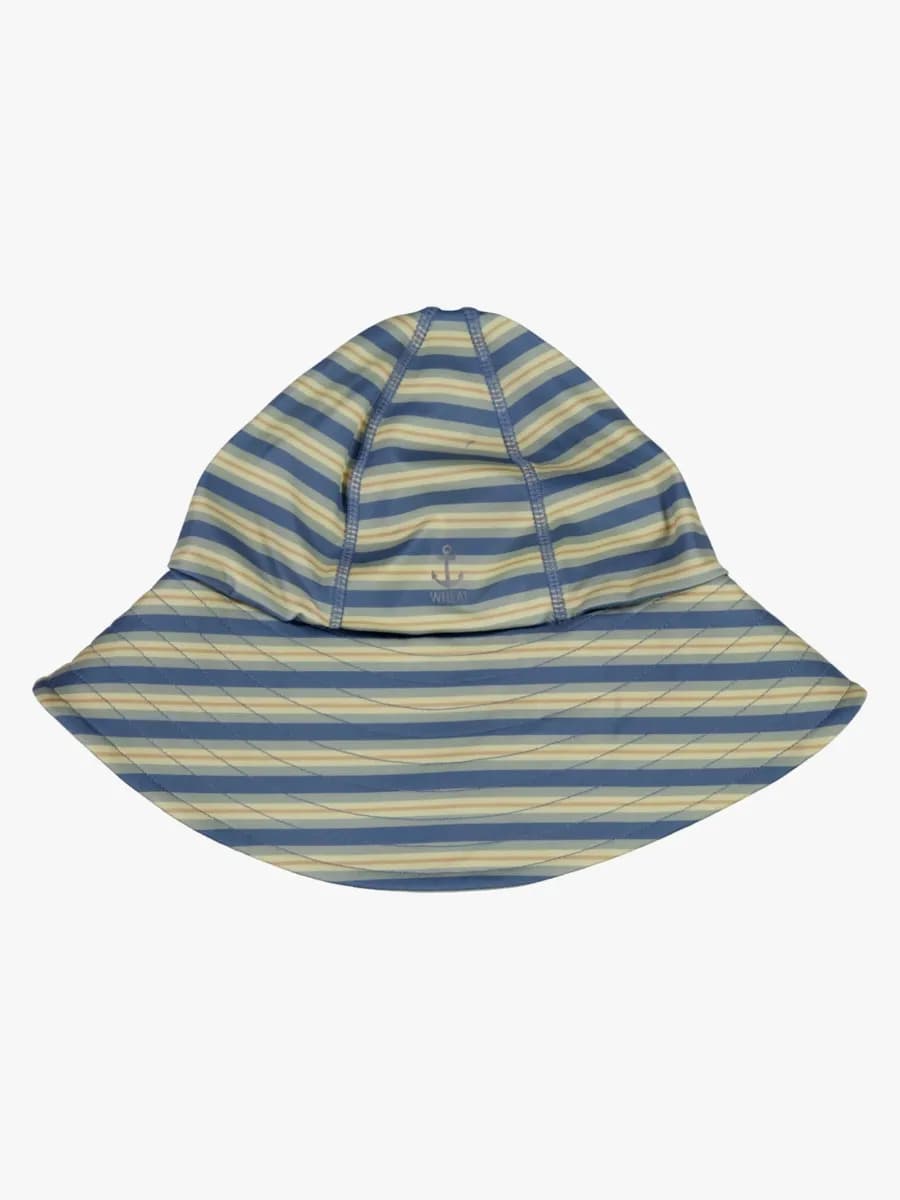 Wheat Solhatt, Bluefin Stripe, 6-8 år
