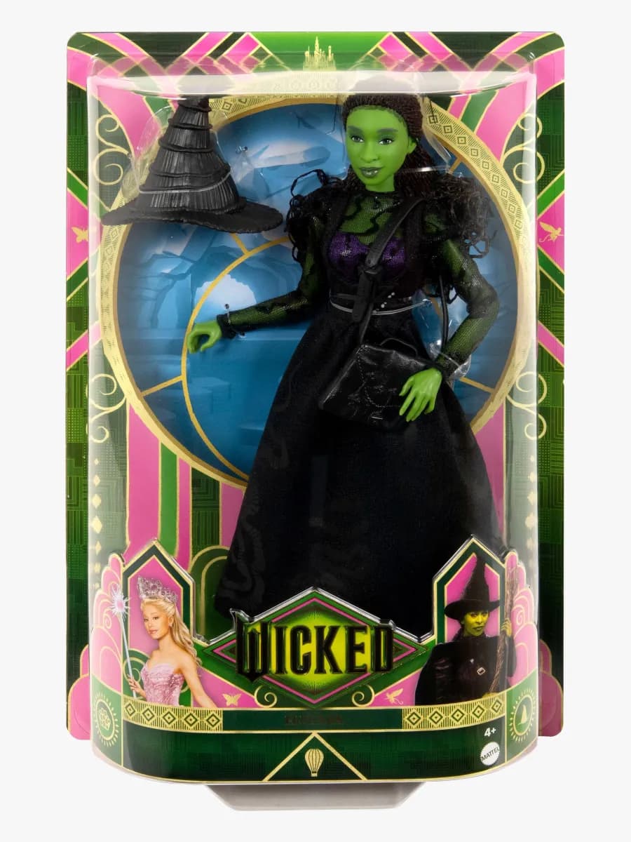 Wicked Ozdus Ballroom Docka Elphaba