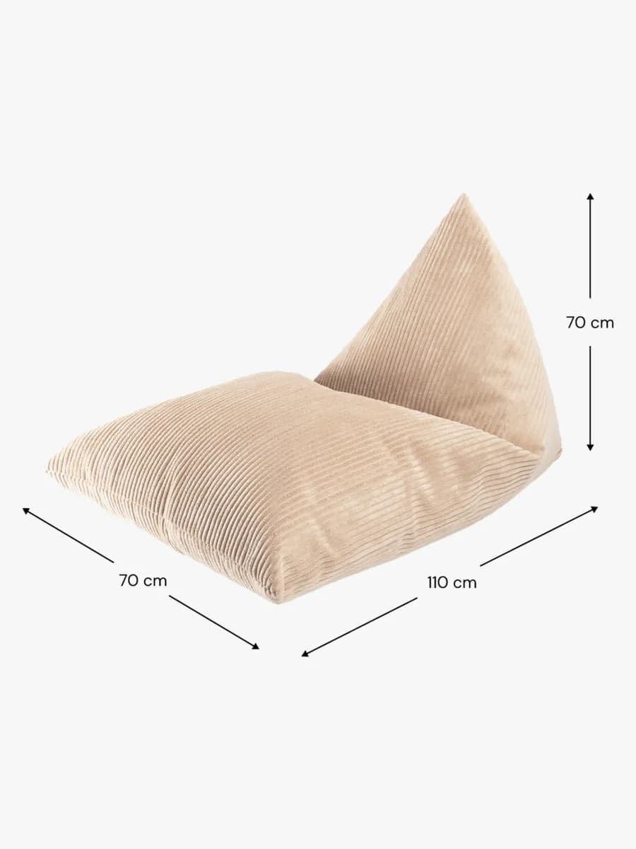 Wigiwama Big Lounger Saccosäck, Brown Sugar