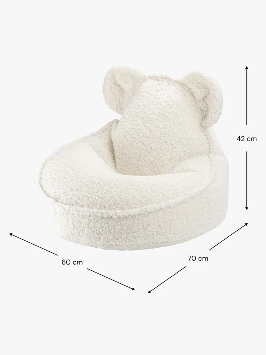 Wigiwama Björn Saccosäck, Cream White