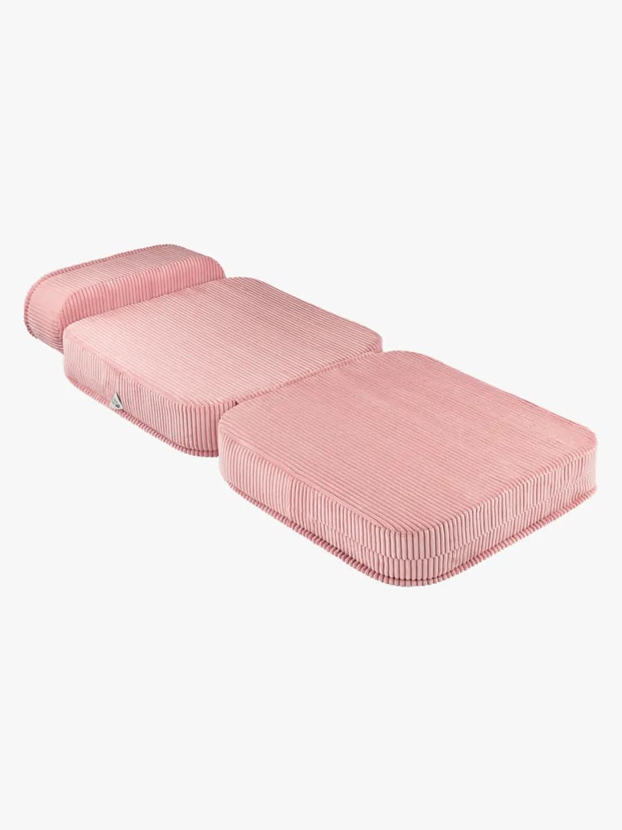 Wigiwama Flip Vikbar Barnstol 150x60 cm, Pink Mousse