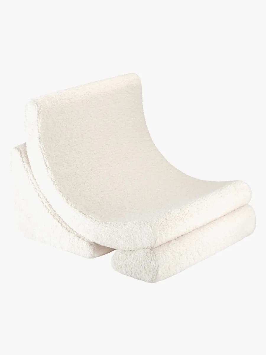 Wigiwama Måne Barnfåtölj, Cream White