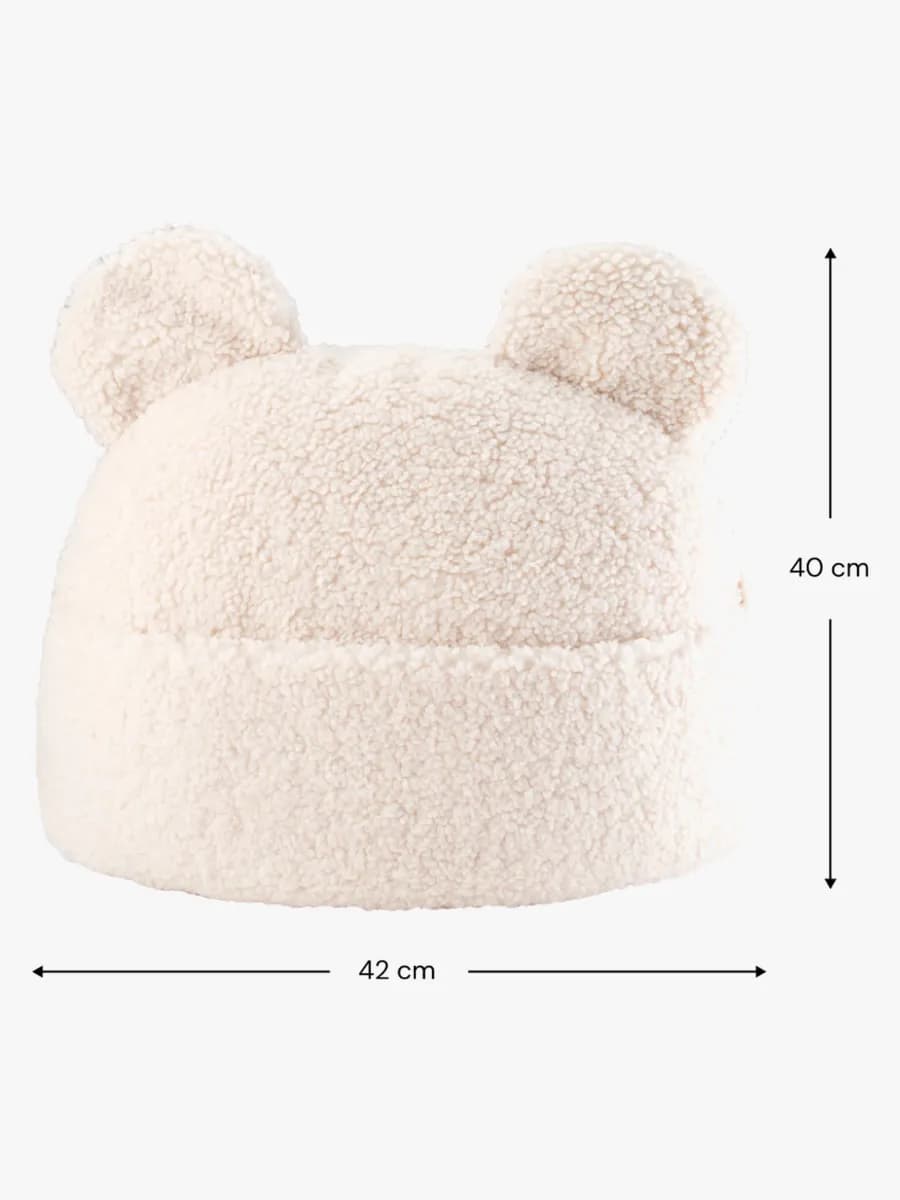 Wigiwama Teddy Kudde, Cream White