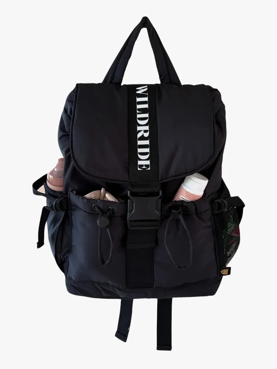 Wildride Skötväska Ryggsäck, Black