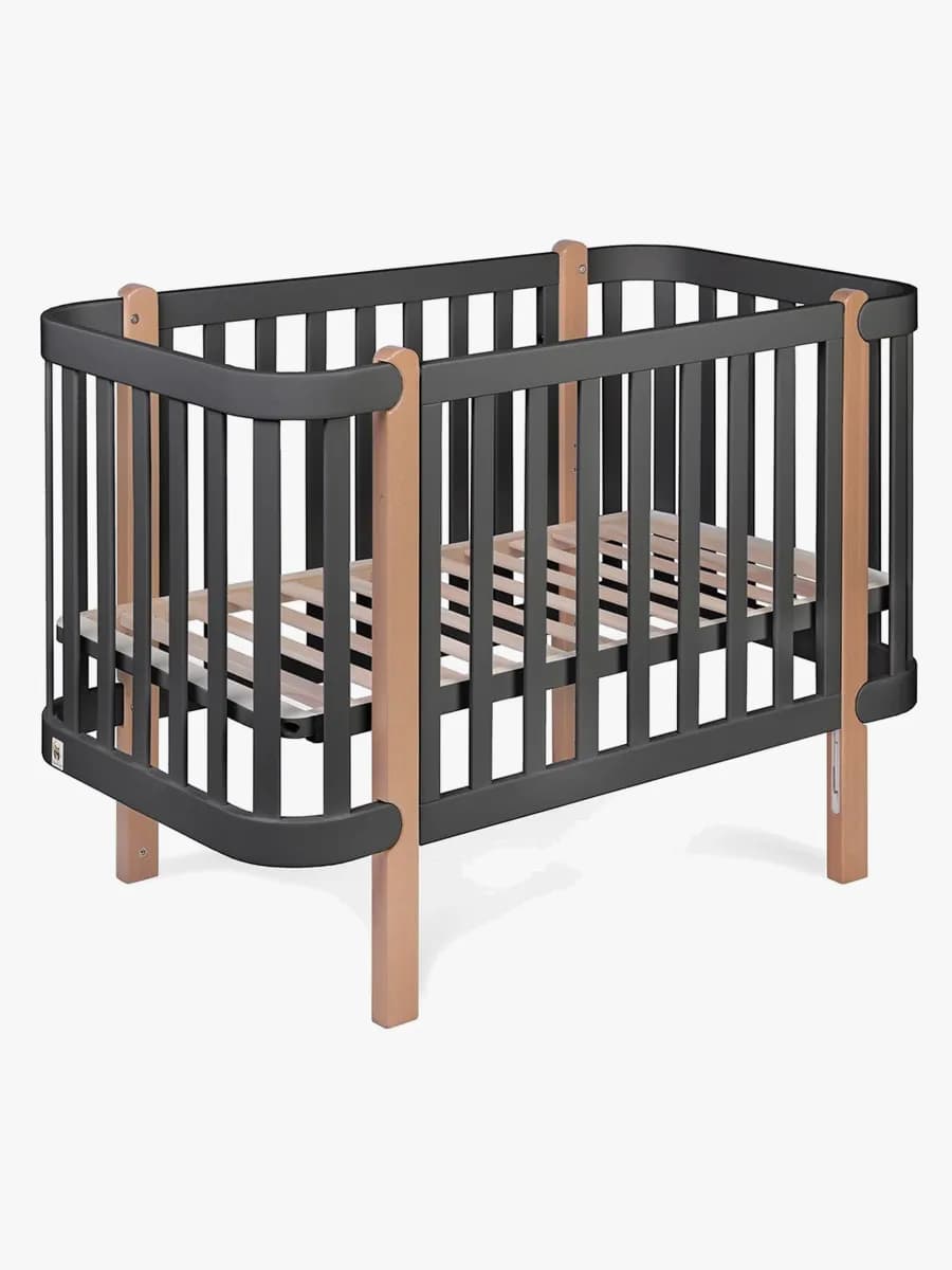 Yappy Kids Étude Spjälsäng, Anthracite