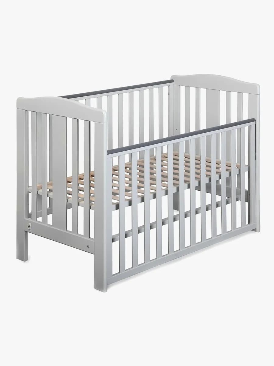 Yappy Kids Spjälsäng Dropside, Grå