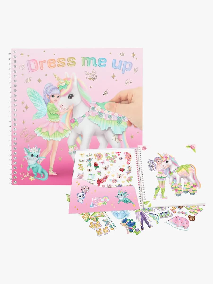 Ylvi Stickersbok Dress Me Up
