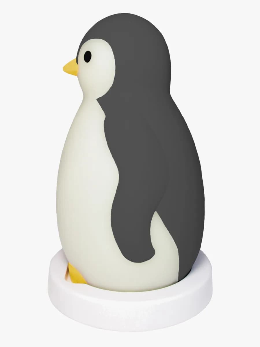 ZAZU Nattlampa PAM, Grå, Barnrum