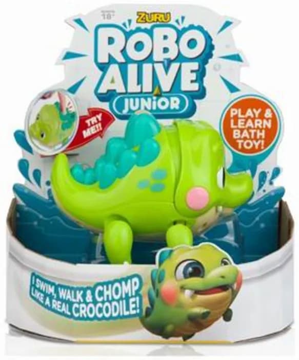 Zuru Robo Alive Junior Badleksak Krokodil