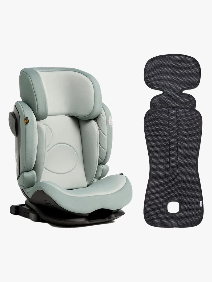 Beemoo Recline i-Size Bältesstol inkl. Petite Chérie Ventilerande Sittdyna, Teal/Antracit