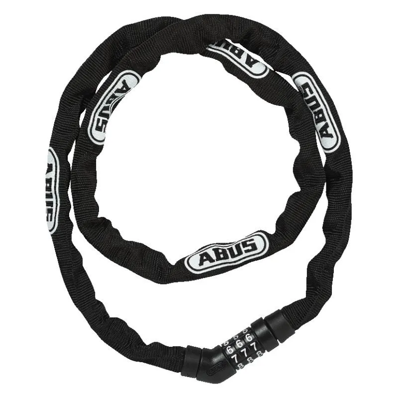 Abus kättinglås 4804 combo längd 110 cm, svart