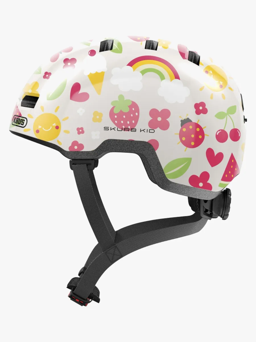 ABUS Skurb Kid Hjälm, Cream Summer