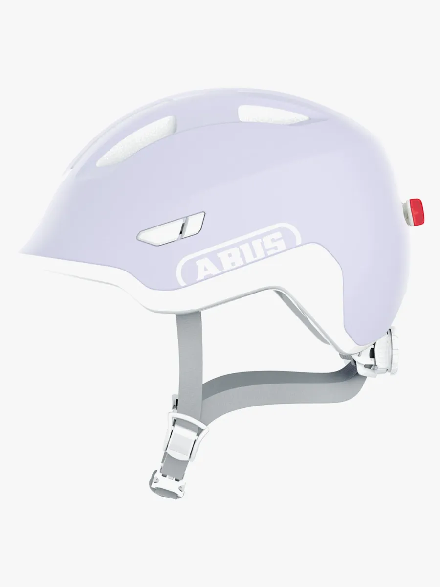 ABUS Smiley Ace Led Hjälm, Pure Lavender