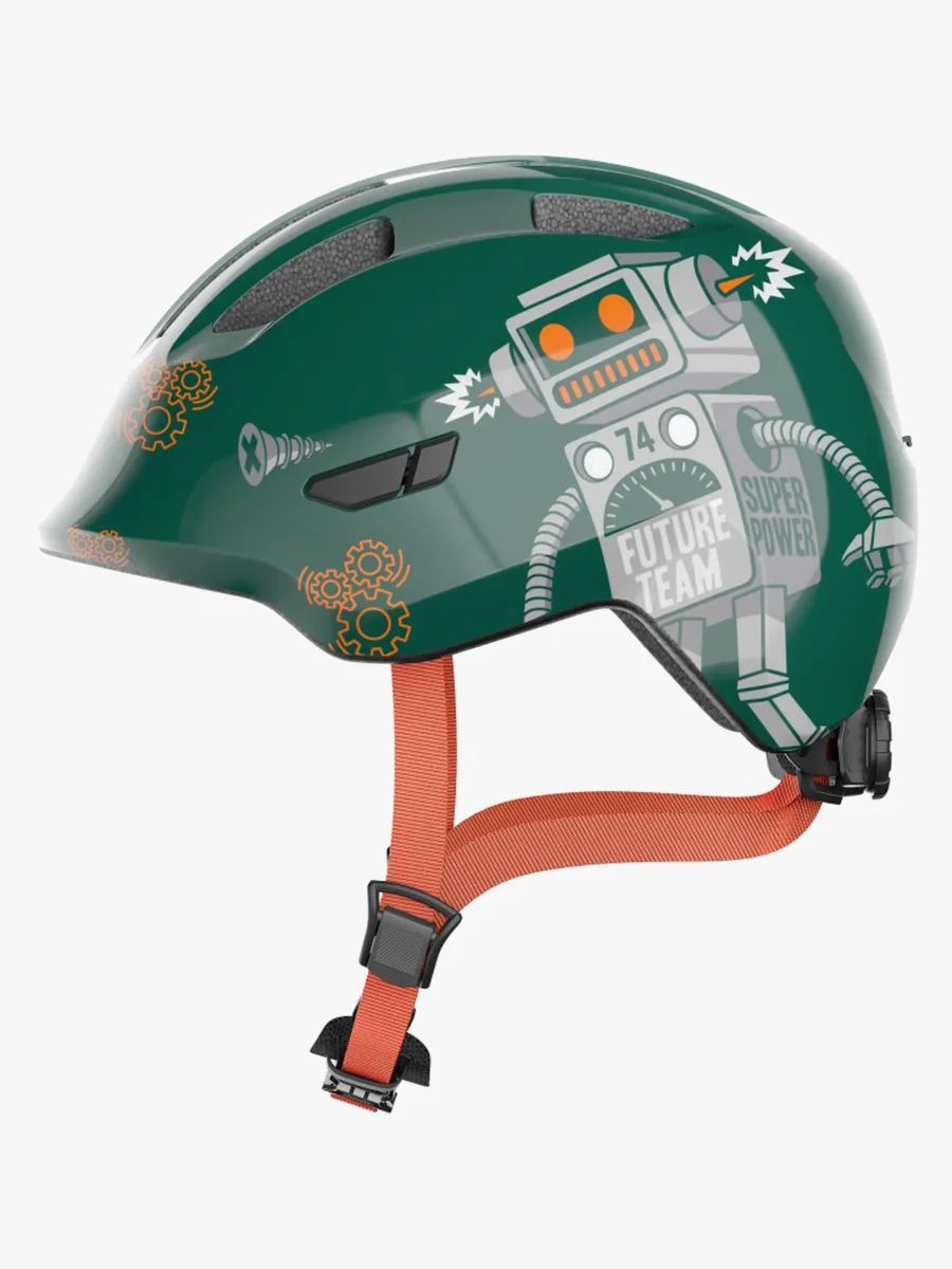 ABUS Smiley Hjälm, Green Robo, 45-50