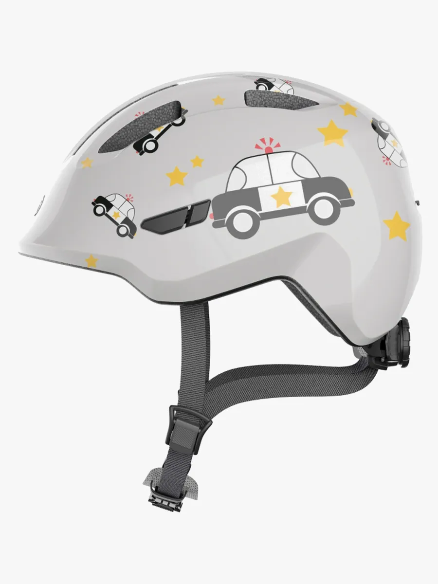 ABUS Smiley Hjälm, Grey Police, 50-55