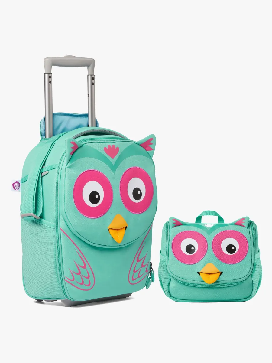 Affenzahn Resväska 18L &  Necessär, Owl