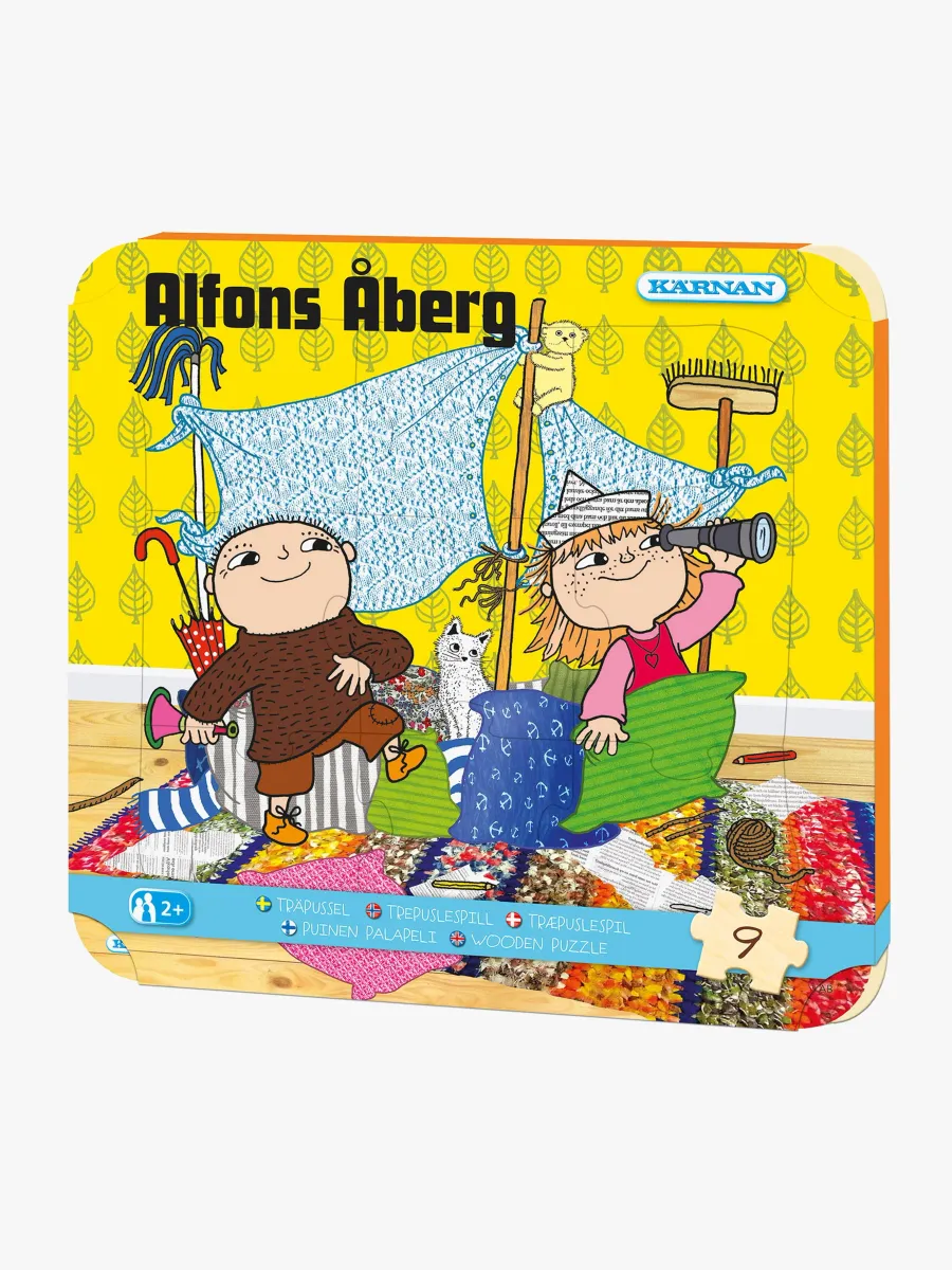 Alfons Åberg Pussel 9 Bitar