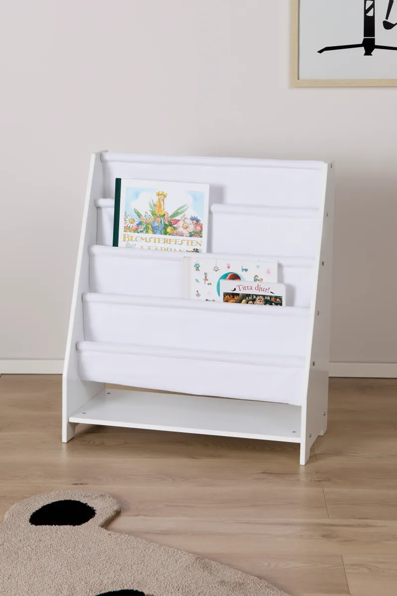 Alice &  Fox Bokhylla Canvas Vit
