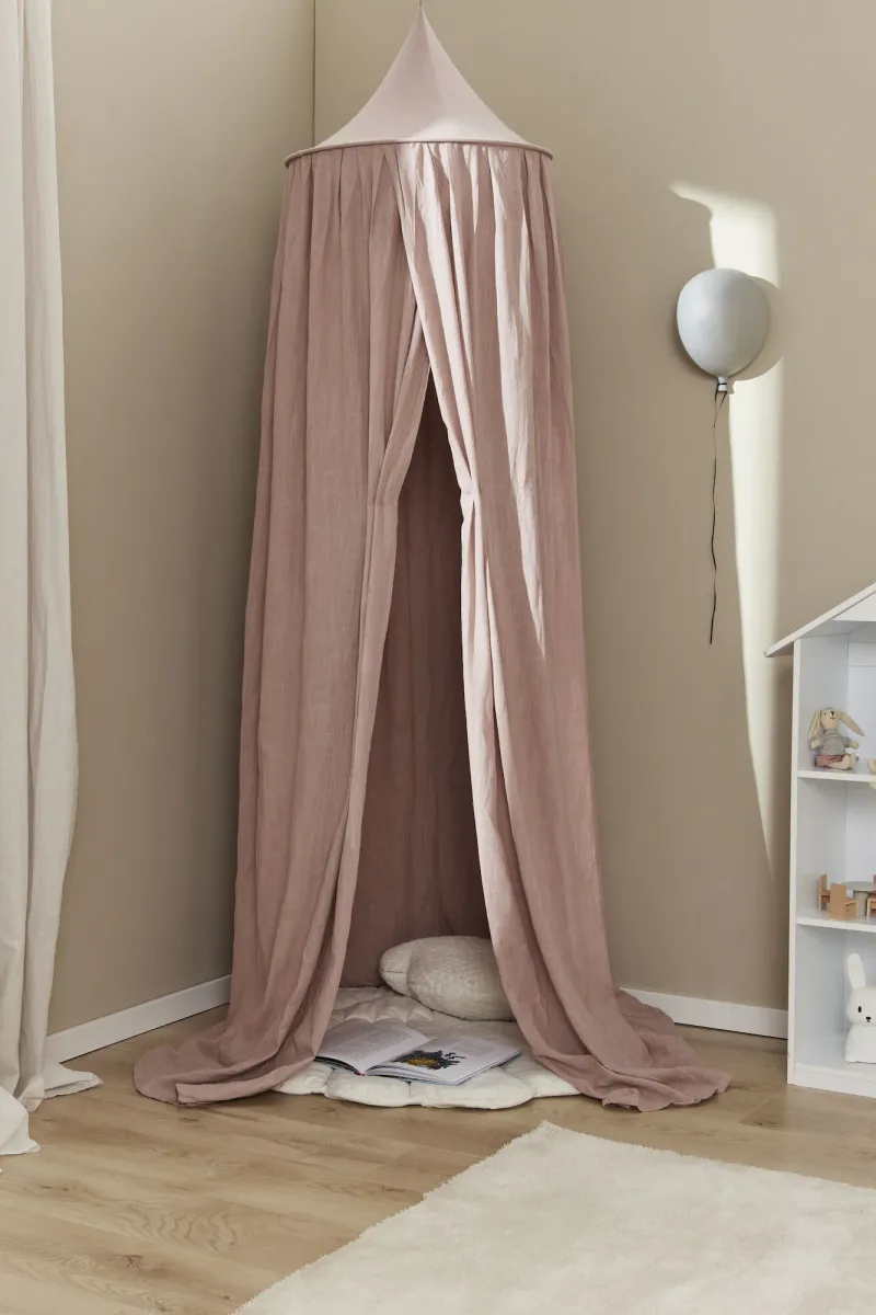 Alice &  Fox MILLIE Sänghimmel, Dusty Rose