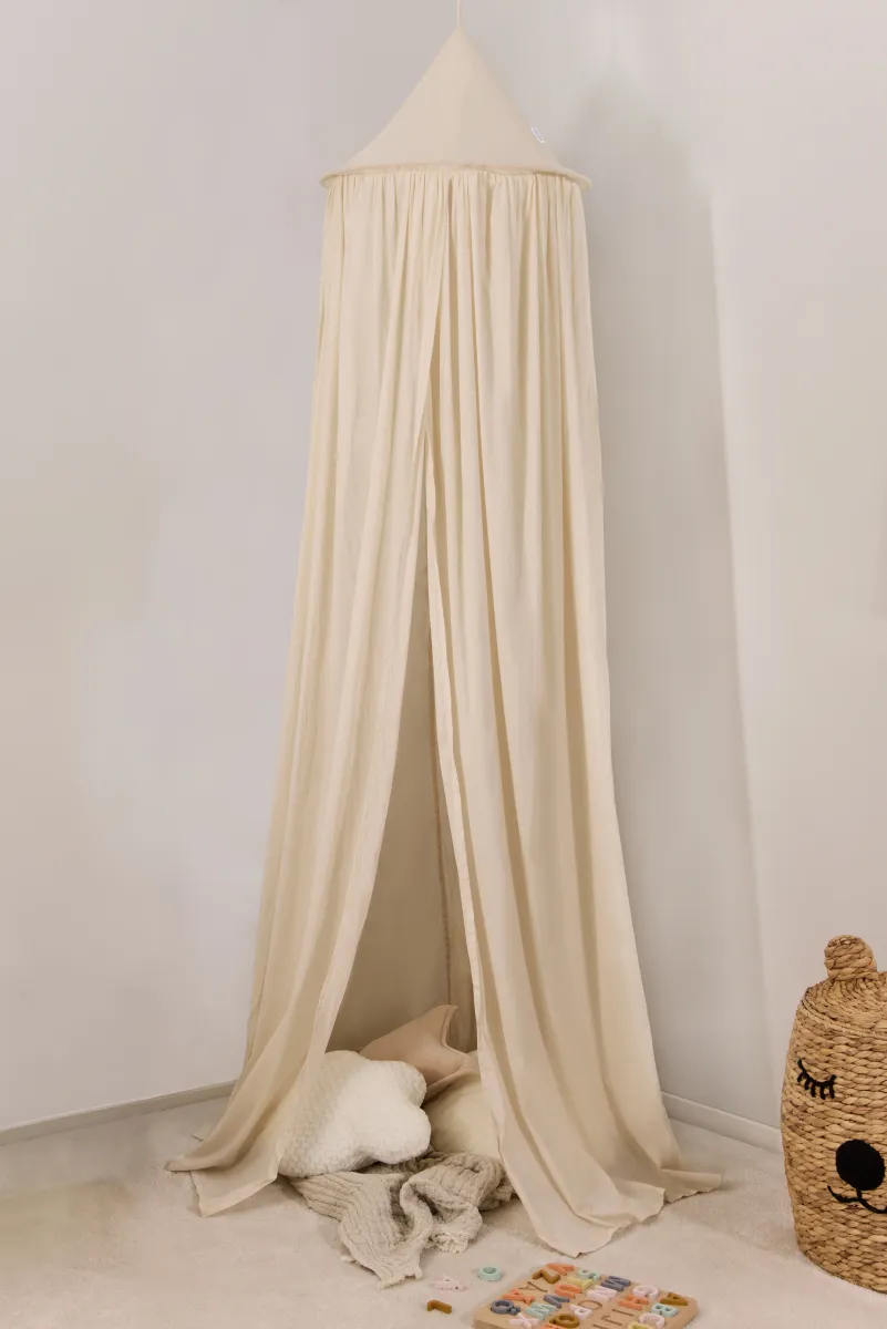 Alice &  Fox MILLIE Sänghimmel, Warm Beige