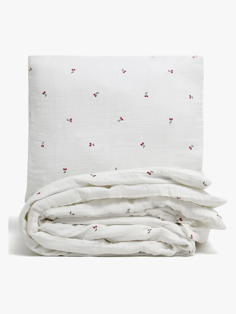 Alice &  Fox NESSA Bäddset Juniorsäng 150x210, Vit
