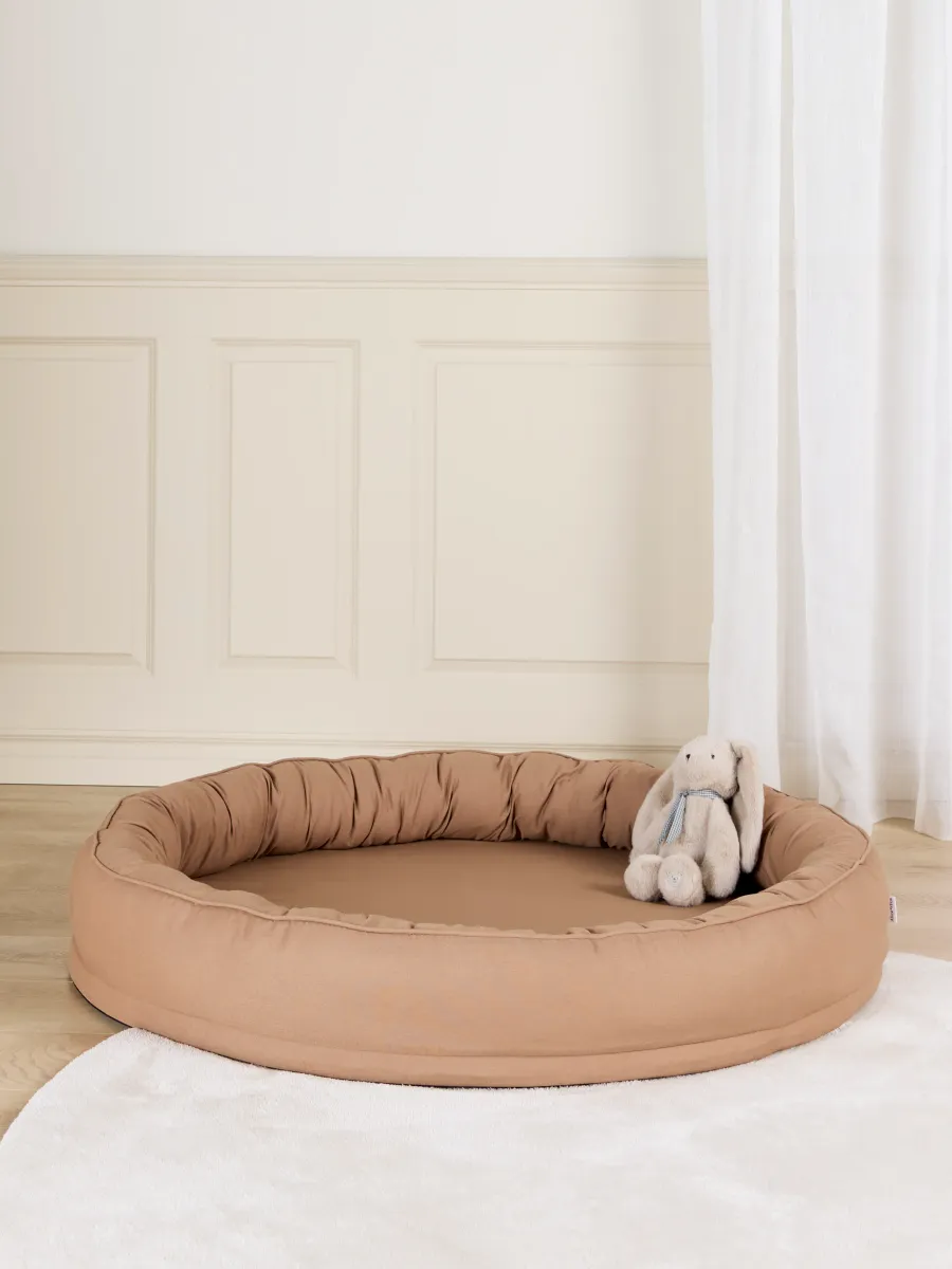 Alice &  Fox PUDDLE Babynest 110cm, Taupe