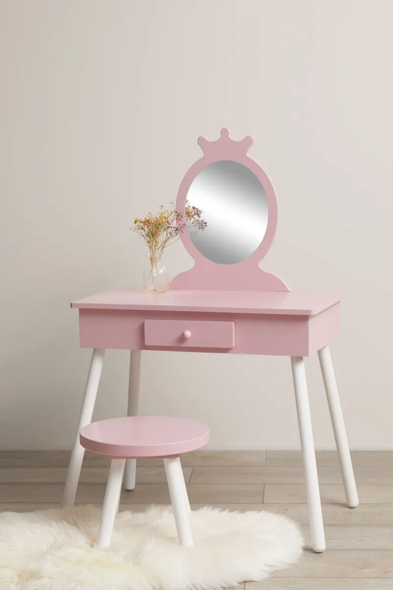 Alice &  Fox Sminkbord Princess, Rosa