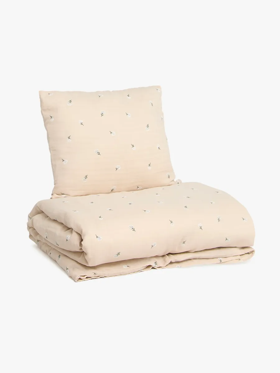 Alice &  Fox TWIGGIE Bäddset Juniorsäng 150x210, Beige