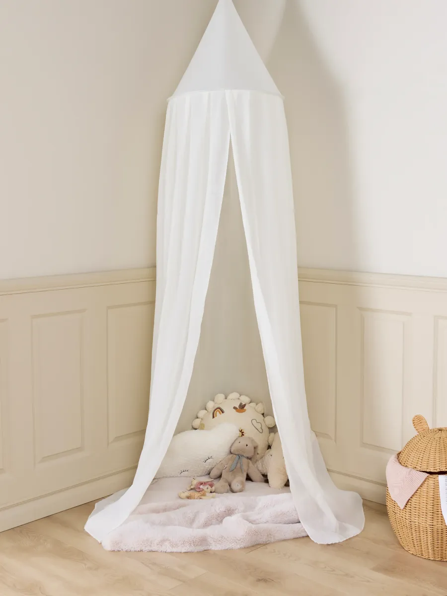 Alice &  Fox Veil Sänghimmel, Linen White