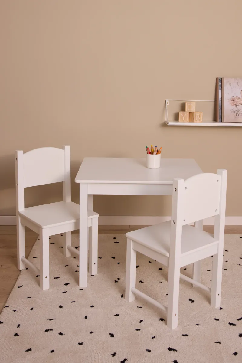 Alice &  Fox ZOE Bord och Stolar, Vit
