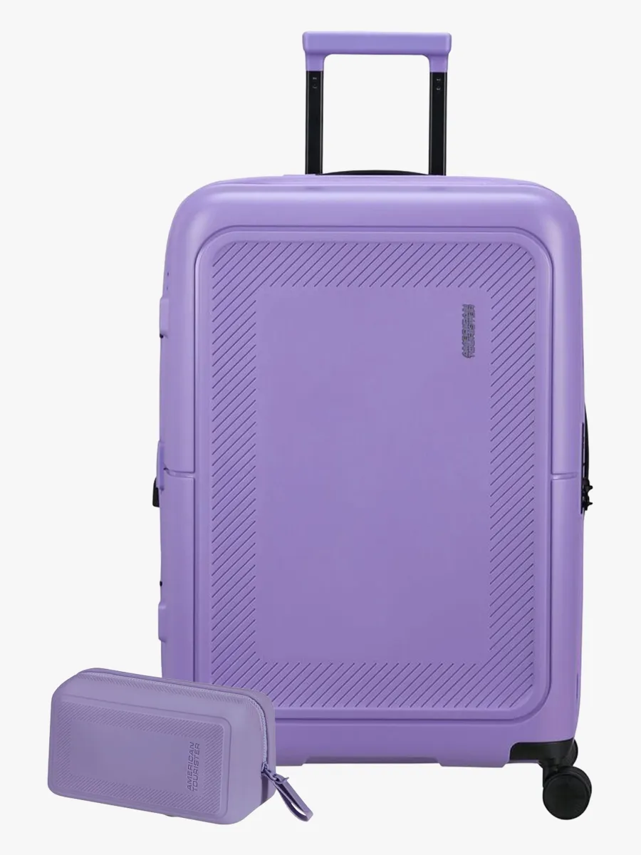 American Tourister Dashpop Resväska 76-84L &  Necessär POP, Violet Purple