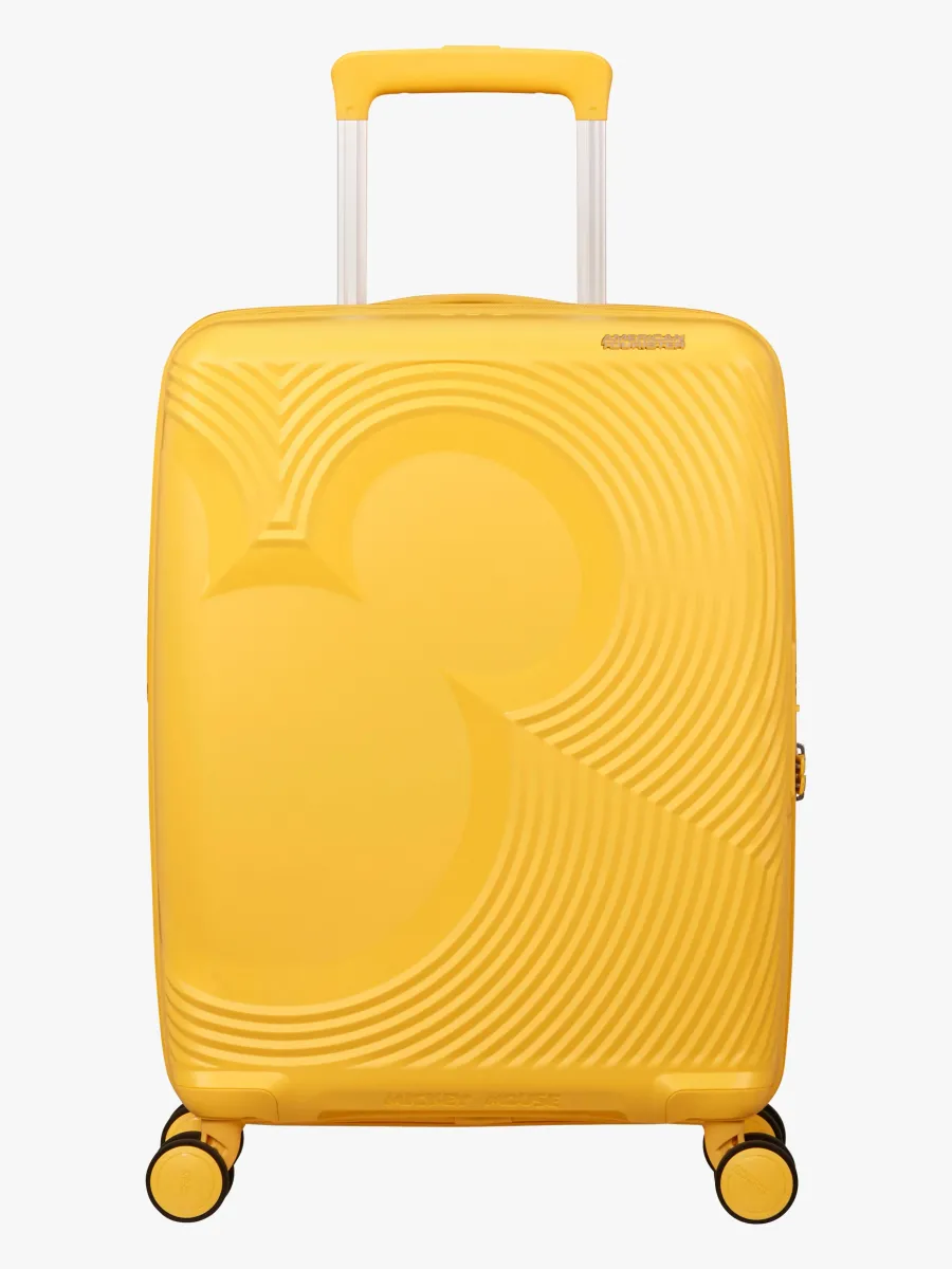 American Tourister Mickey Magic Spinner Resväska 37-44L, Flower Yellow